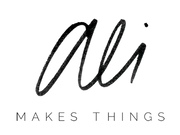 ali makes things